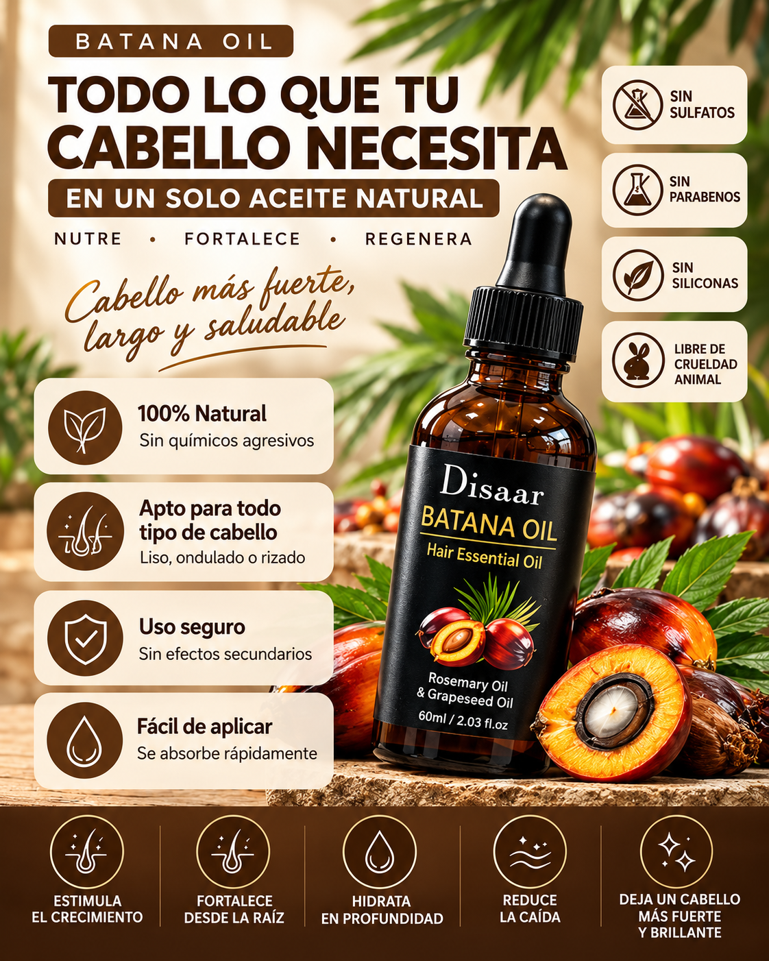 Batana Oil – Adiós al Cabello Seco